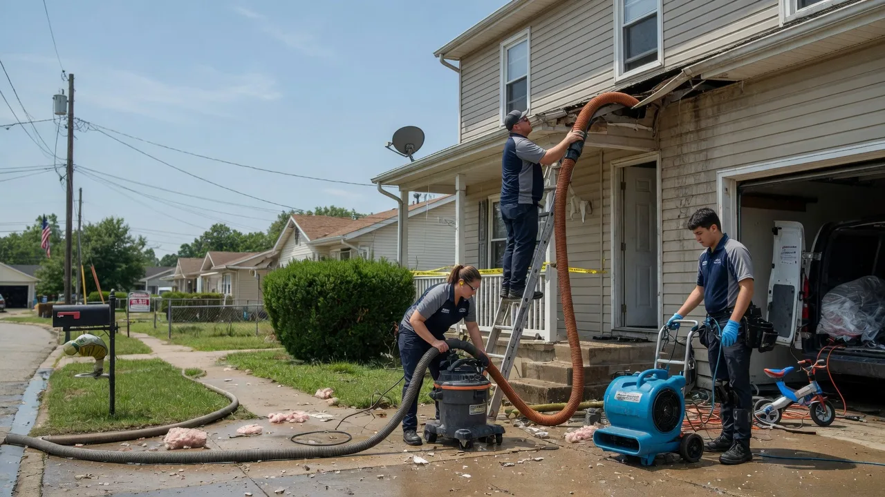 Water Damage Restoration in Piqua, OH near me